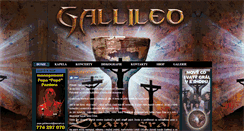 Desktop Screenshot of gallileorock.cz